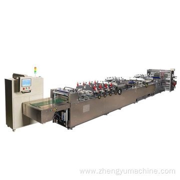 four side seal bag machine